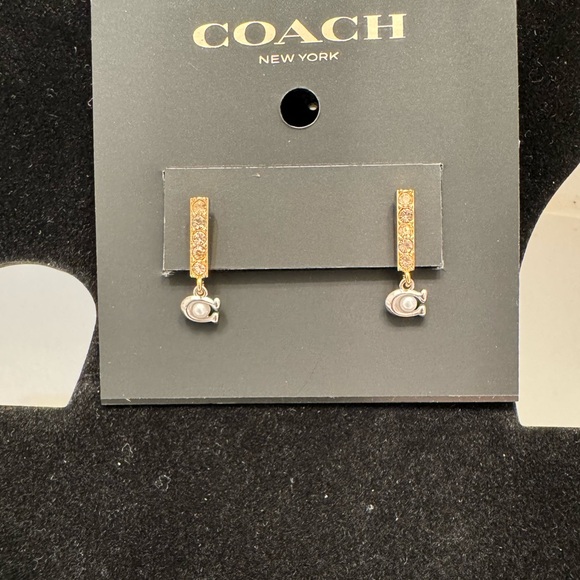 ❤️Coach Earrings (Pierced) Classic - Picture 4 of 5